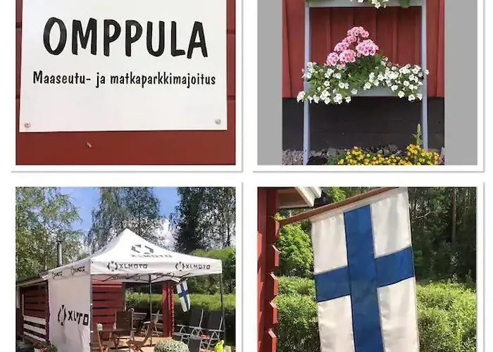 Omppula Glamping Teltta Роскошный шатер *